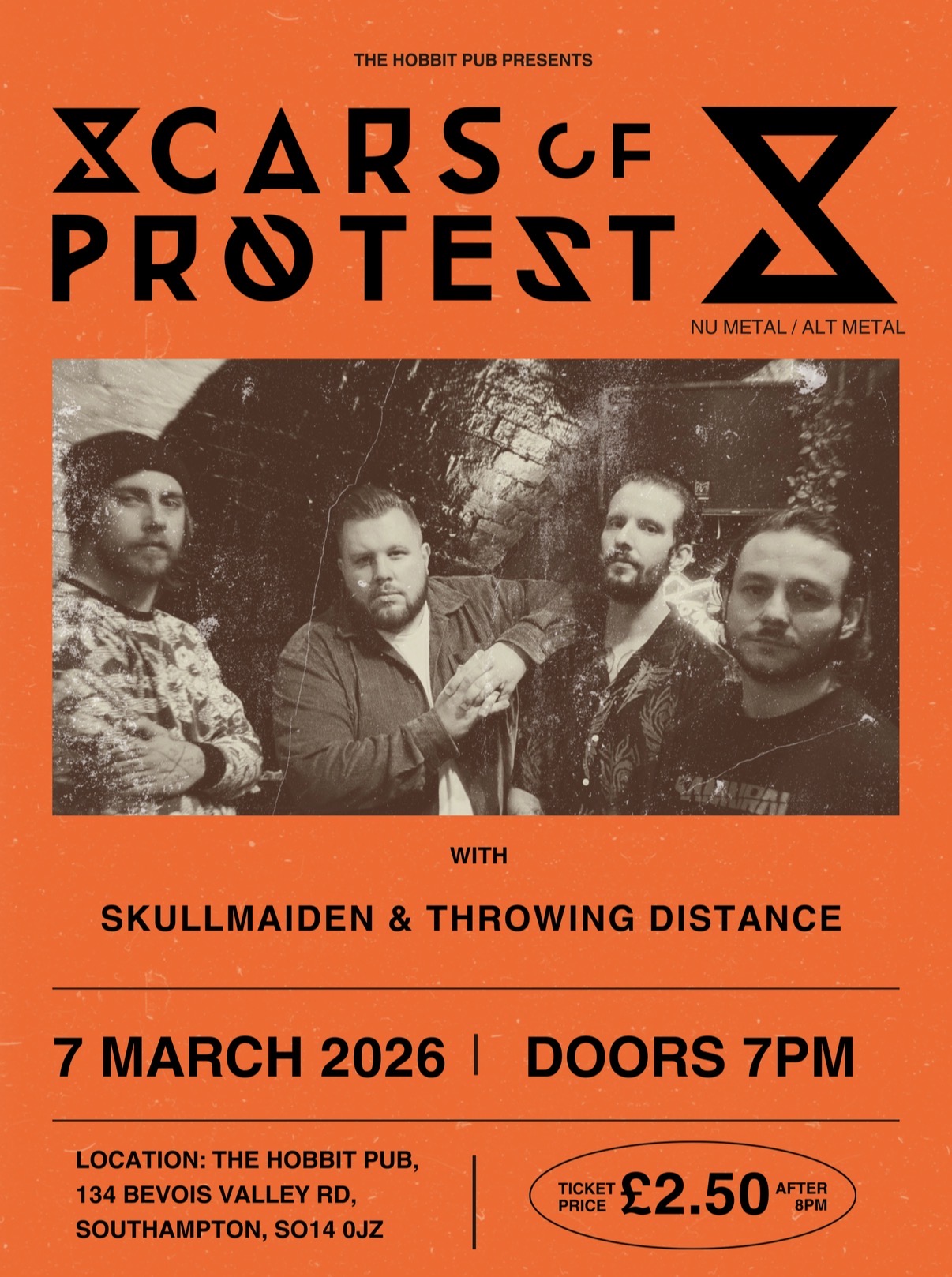 Poster for Scars of Protest at The Hobbit